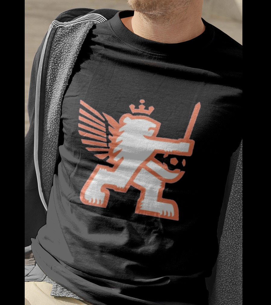 Knifey Lion FC Cincinnati Winged Sword T-Shirt