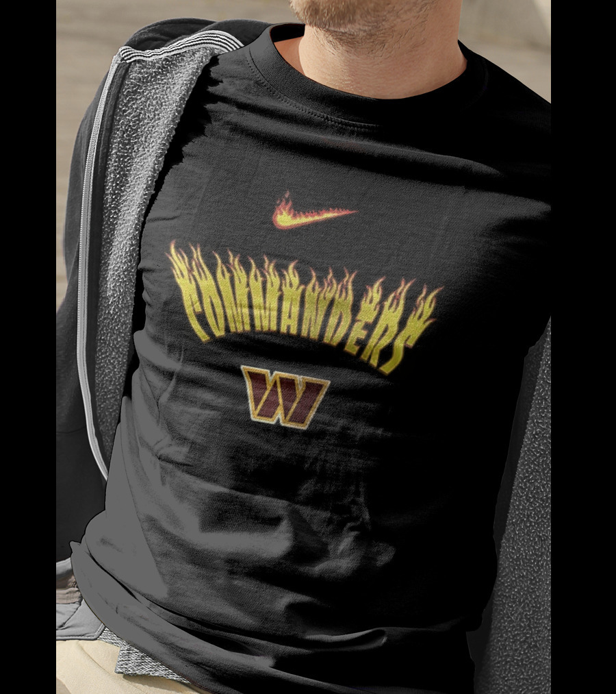 Nike Washington Commanders Firewave Take Command T-Shirt