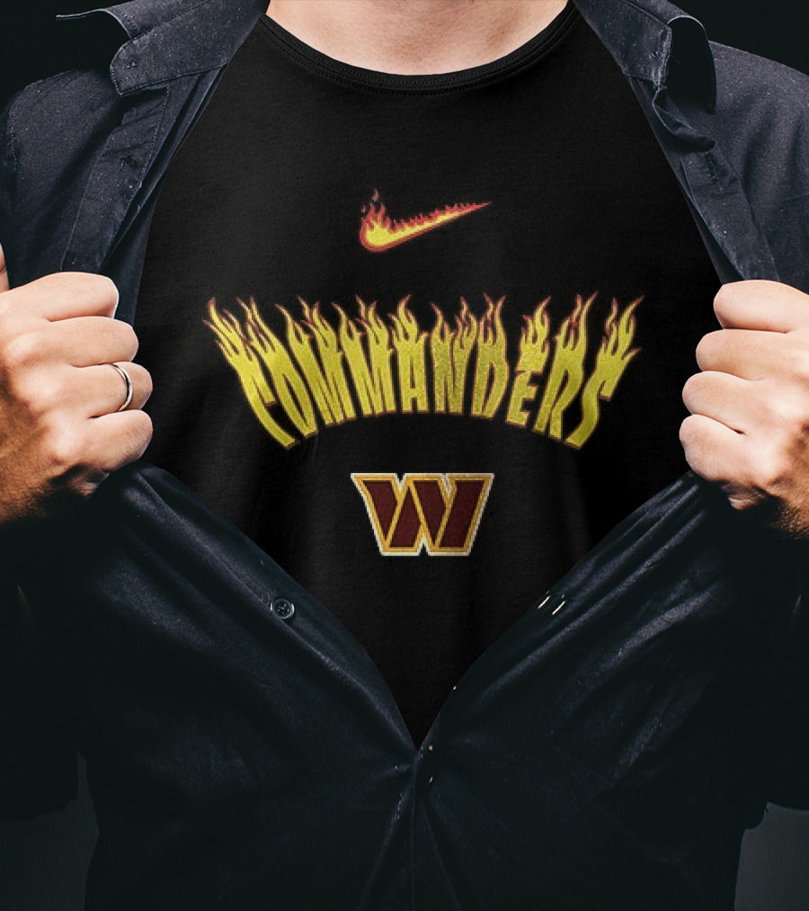 Nike Washington Commanders Firewave Take Command T-Shirt
