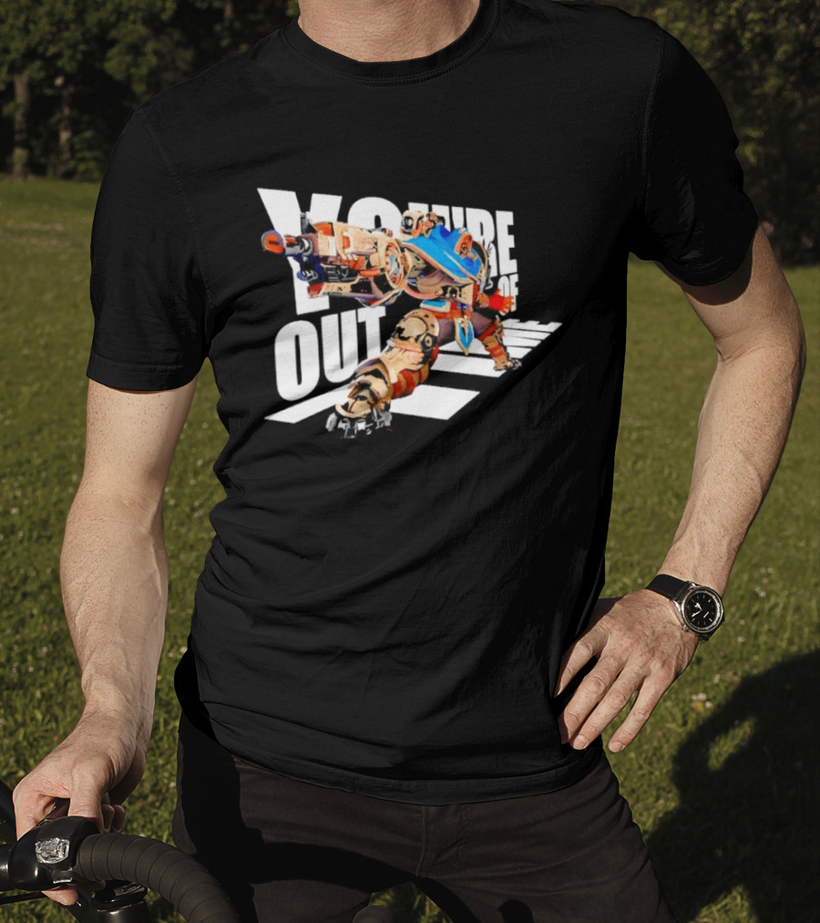 You're Out Of Time Paladins Video Game Character Action Pose T-Shirt