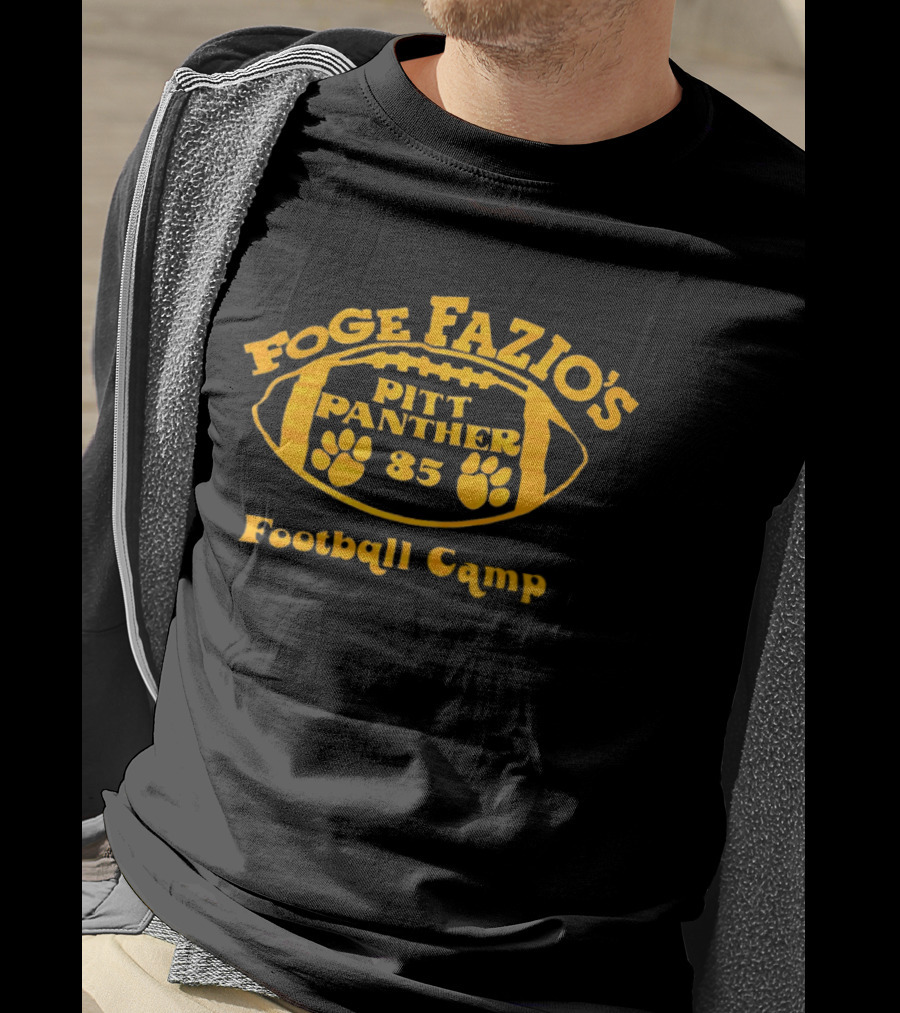 Foge Fazio's Pitt Panther Football Camp 85 T-Shirt