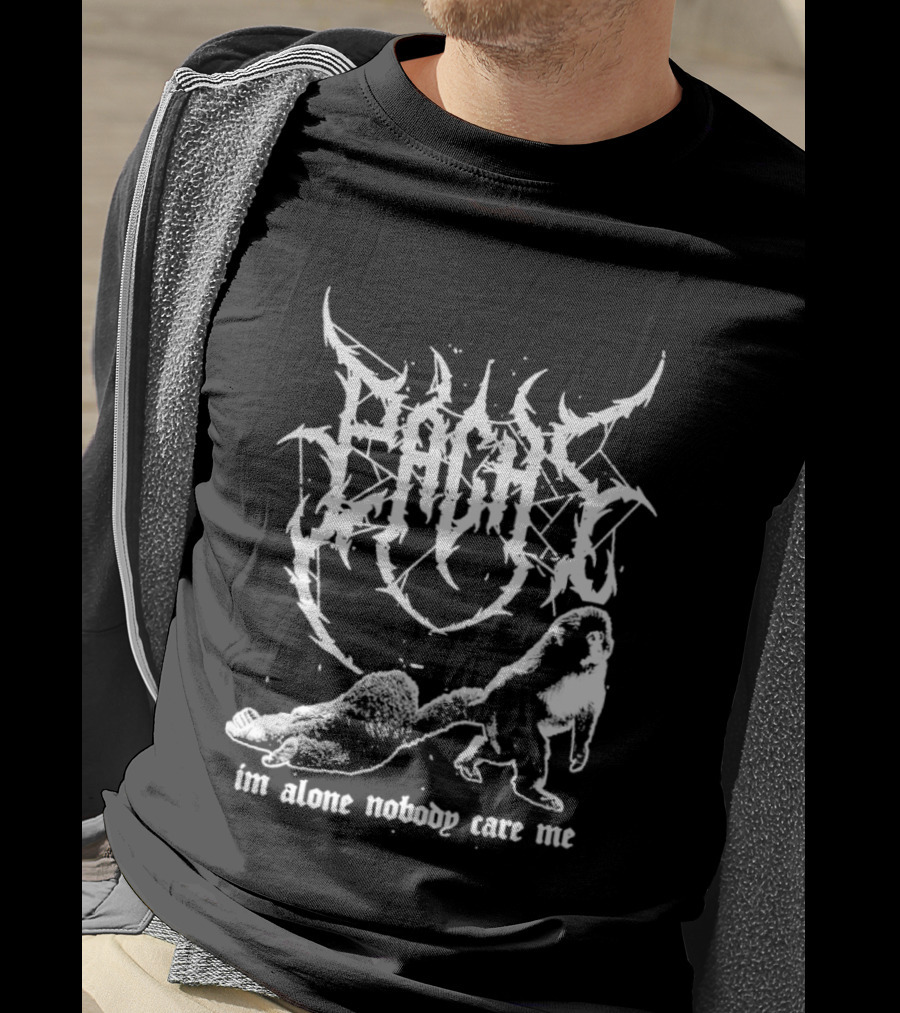 Pachi Metal Im Alone Nobody Care Me T-Shirt