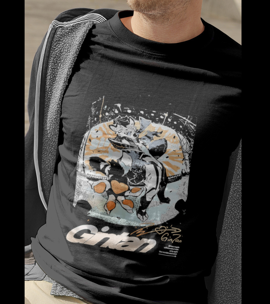Gintan X Nagabe World's Cutest Dancer Floral T-Shirt