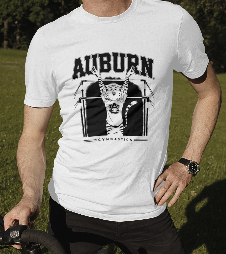 Auburn Gymnastics Tiger Bars Routine T-Shirt