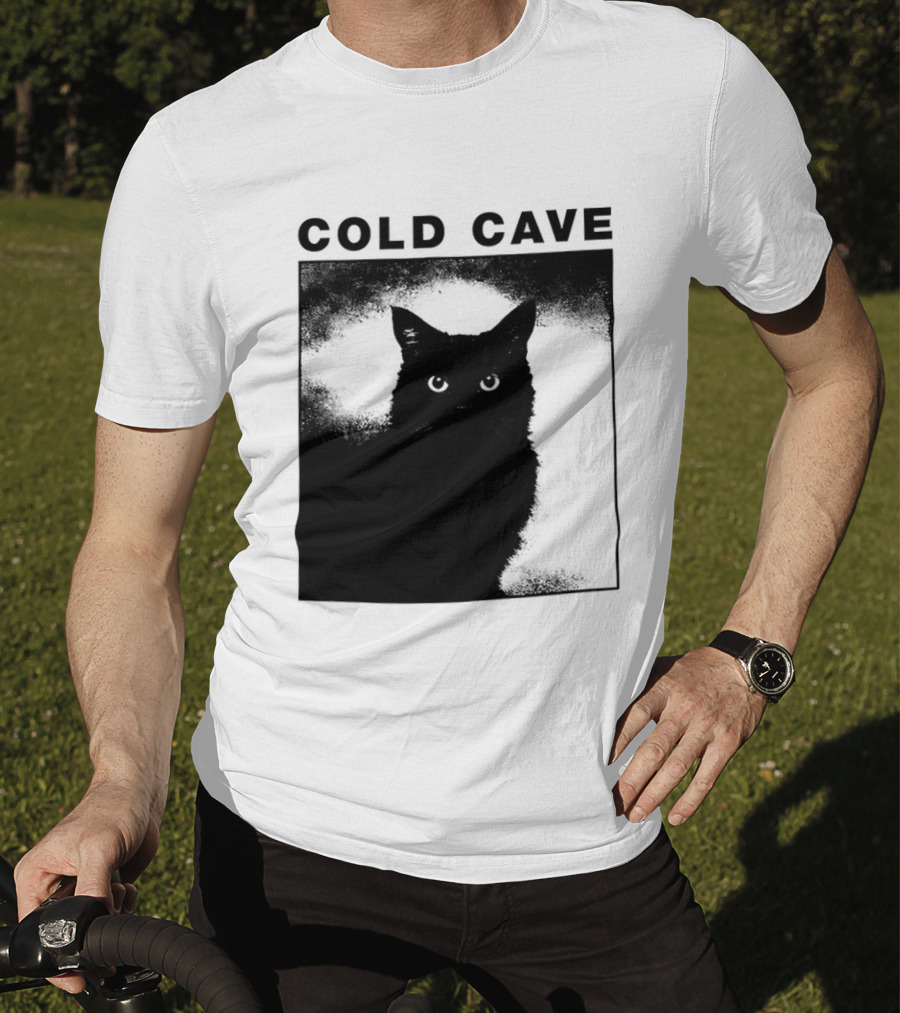COLD CAVE Cat In Shadow T-Shirt