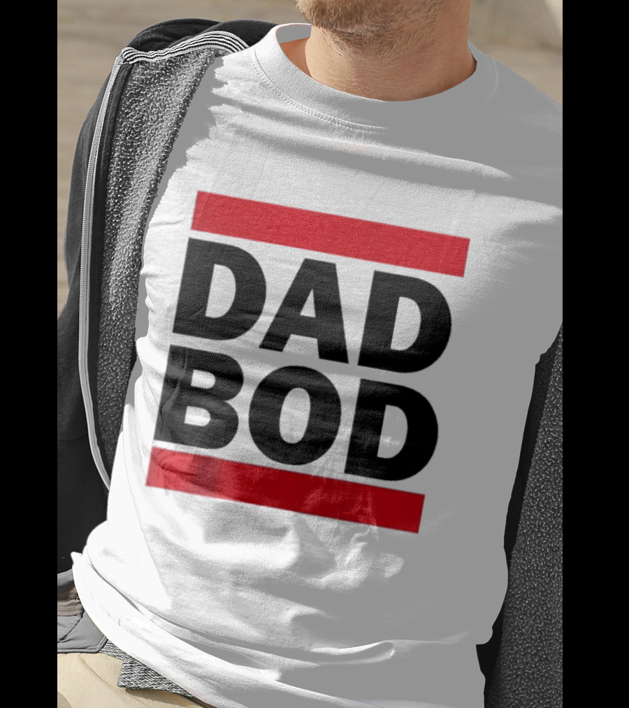 Dad Bod Red Stripes T-Shirt