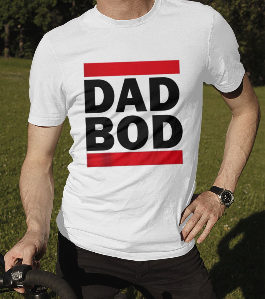 Dad Bod Red Stripes T-Shirt