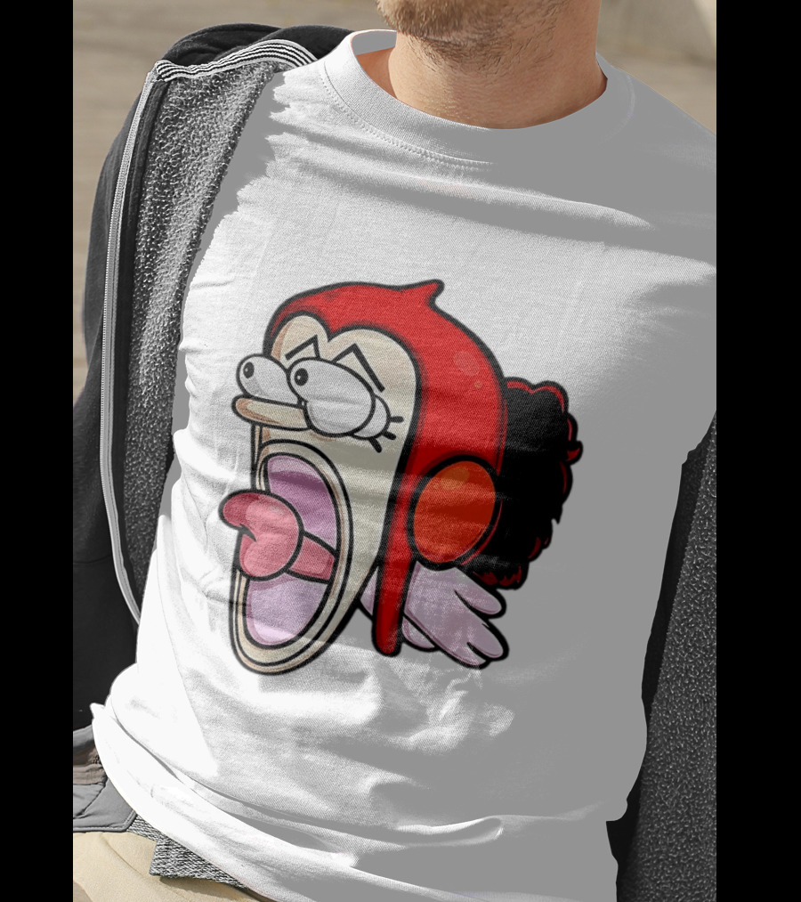 Usopp Sogeking Shout Expression Digital Drawing T-Shirt