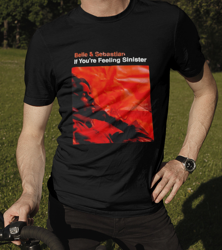 Belle And Sebastian If You're Feeling Sinister Album Art Red T-Shirt