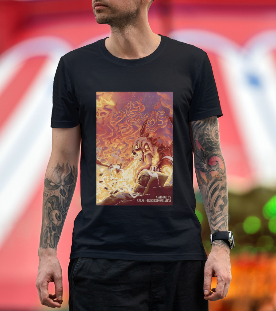 Billy Strings 2.21.26 Bridgestone Arena Nashville TN T-Shirt