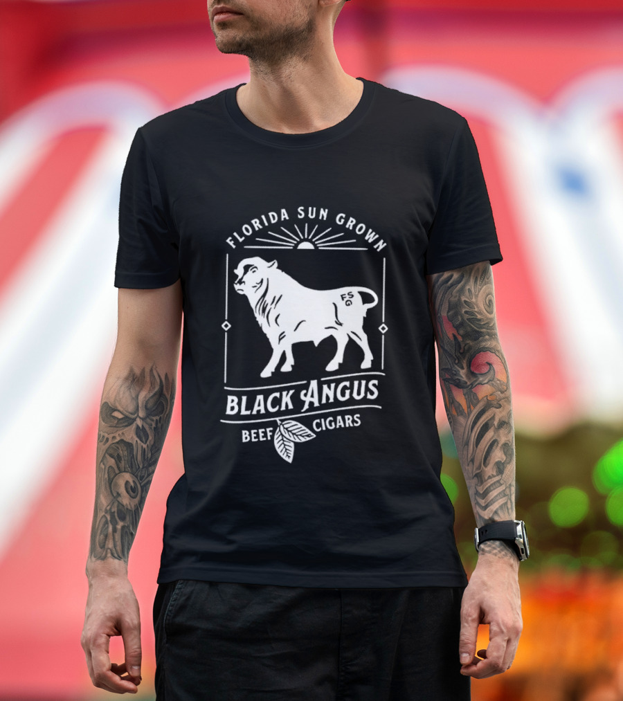 Florida Sun Grown Black Angus Beef Cigars FSG T-Shirt