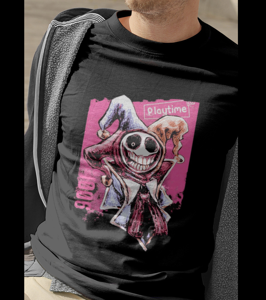 Jack Skellington 1006 Broken Things Playtime Joker Costume T-Shirt