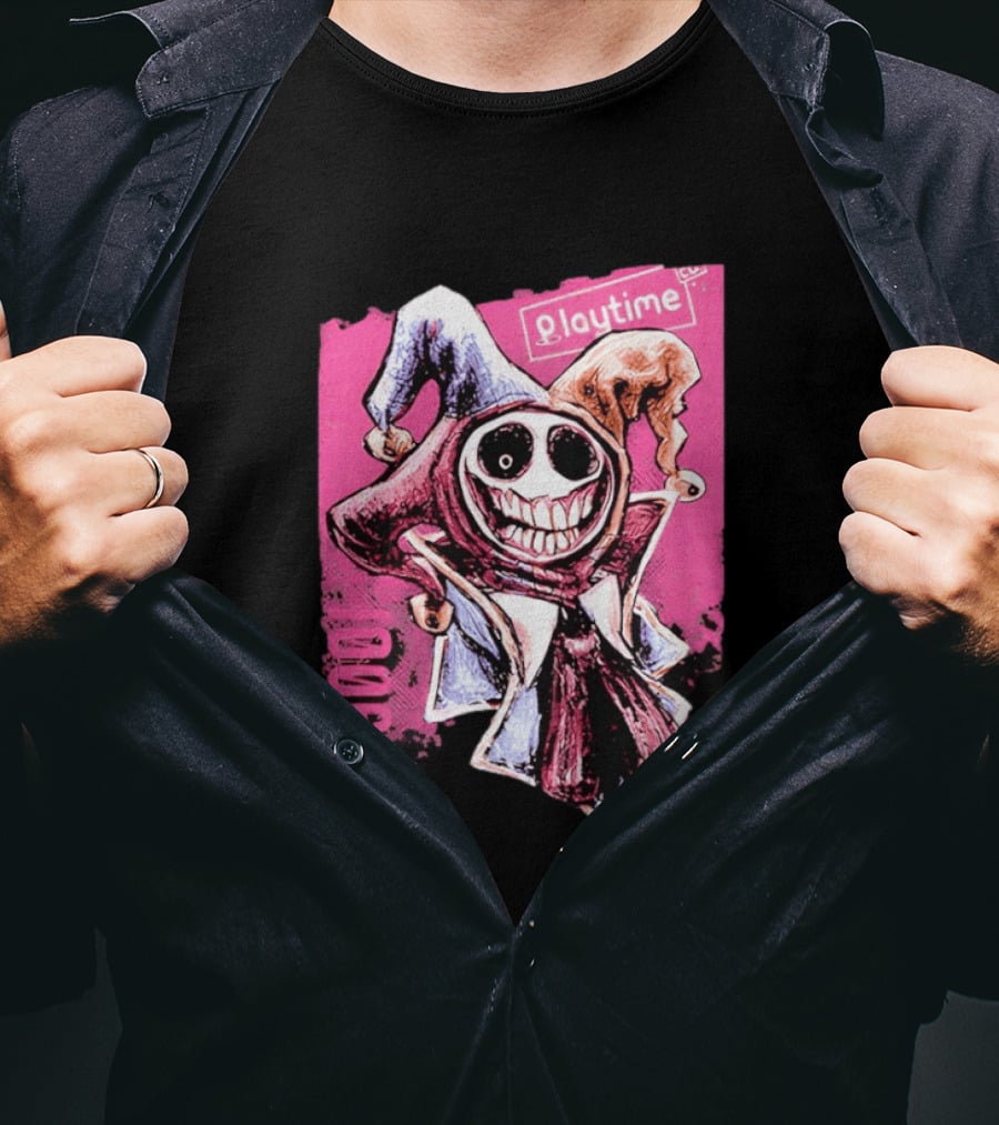 Jack Skellington 1006 Broken Things Playtime Joker Costume T-Shirt