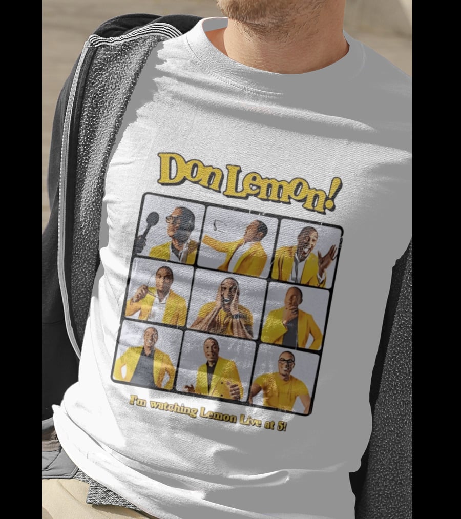 Don Lemon I'm Ing Lemon Live At 5 Yellow Jacket Expressions T-Shirt