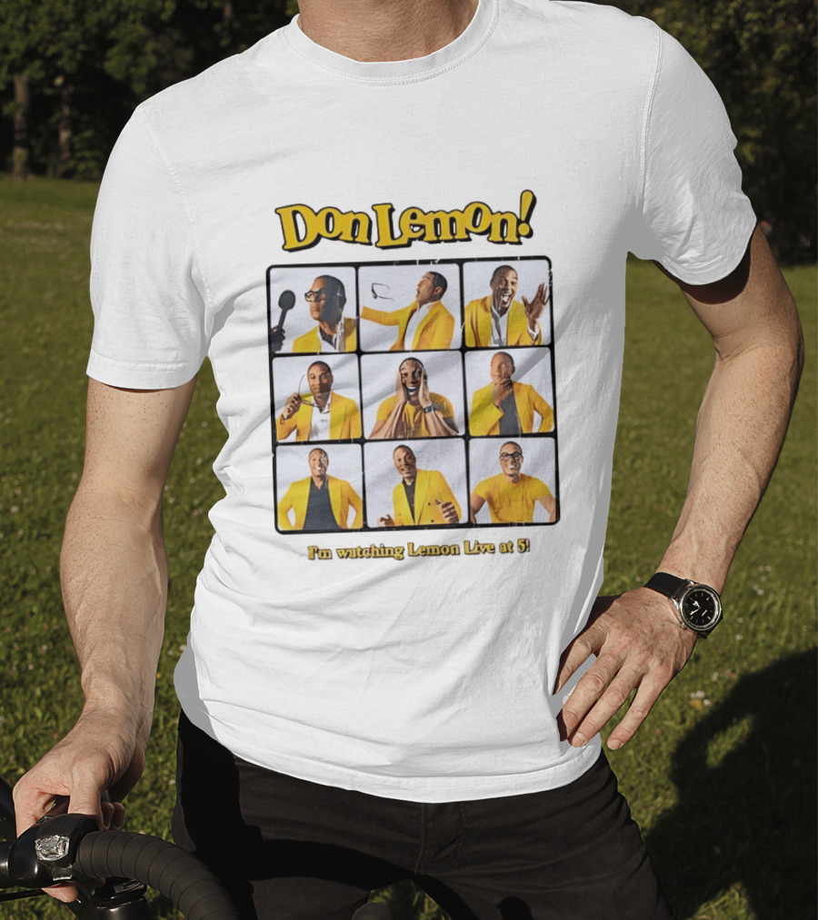 Don Lemon I'm Ing Lemon Live At 5 Yellow Jacket Expressions T-Shirt