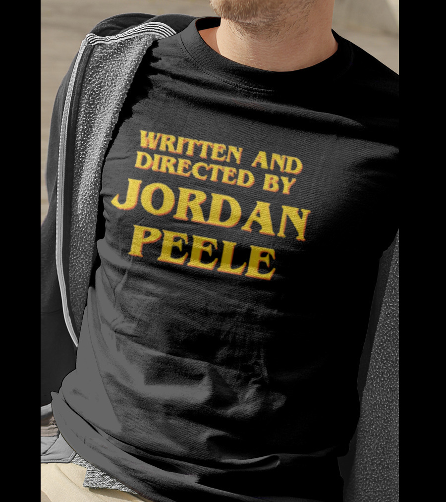 Written And Directed By Jordan Peele T-Shirt