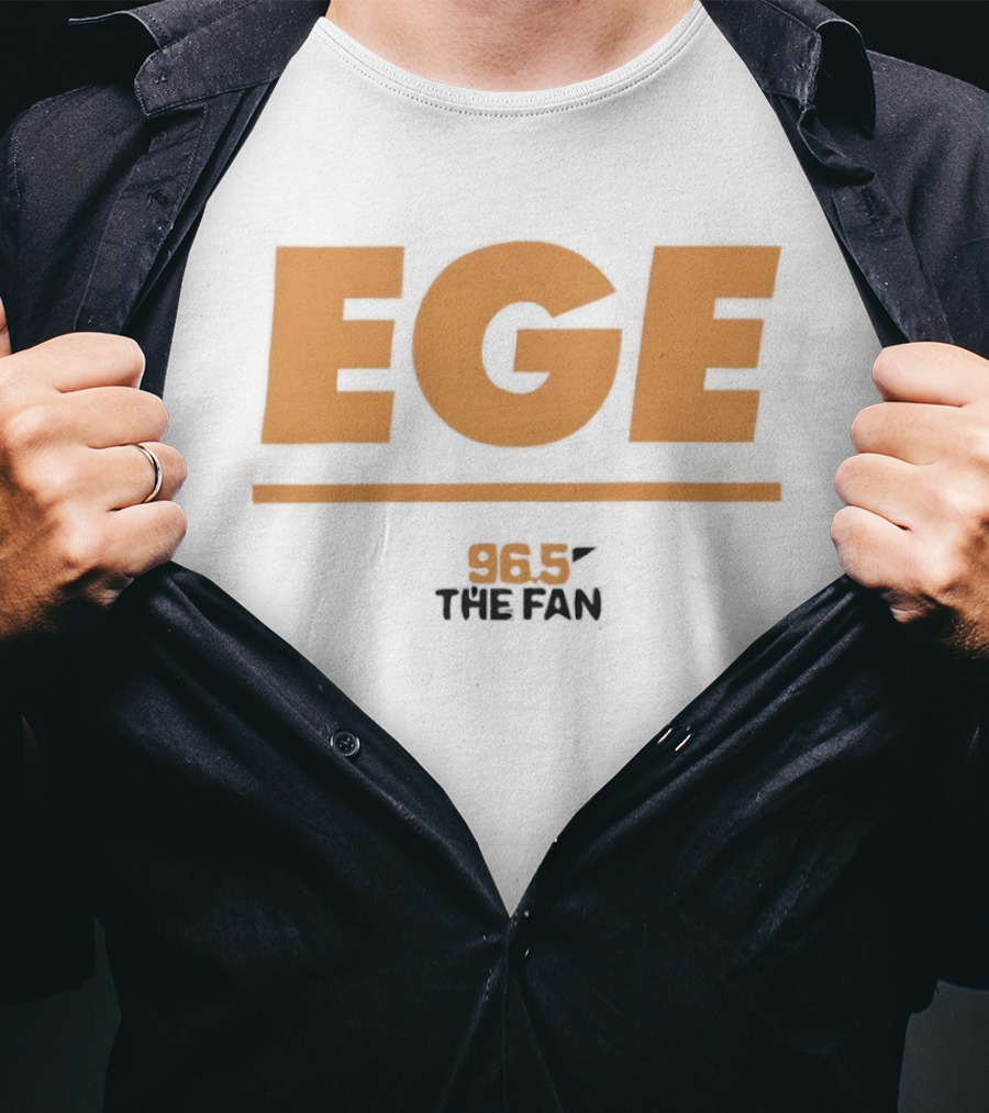EGE 96.5 The Fan Kansas City Chiefs Football T-Shirt