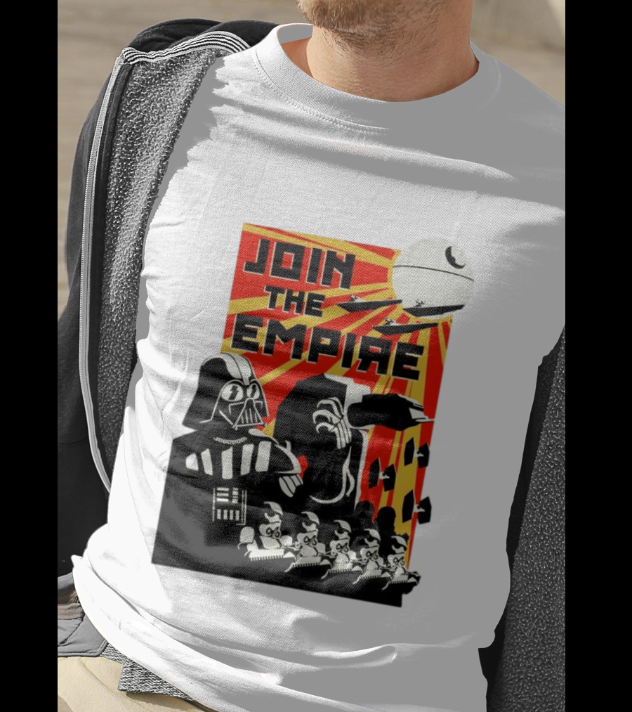 Join The Empire Propaganda Galactic Battle Recruitment T-Shirt