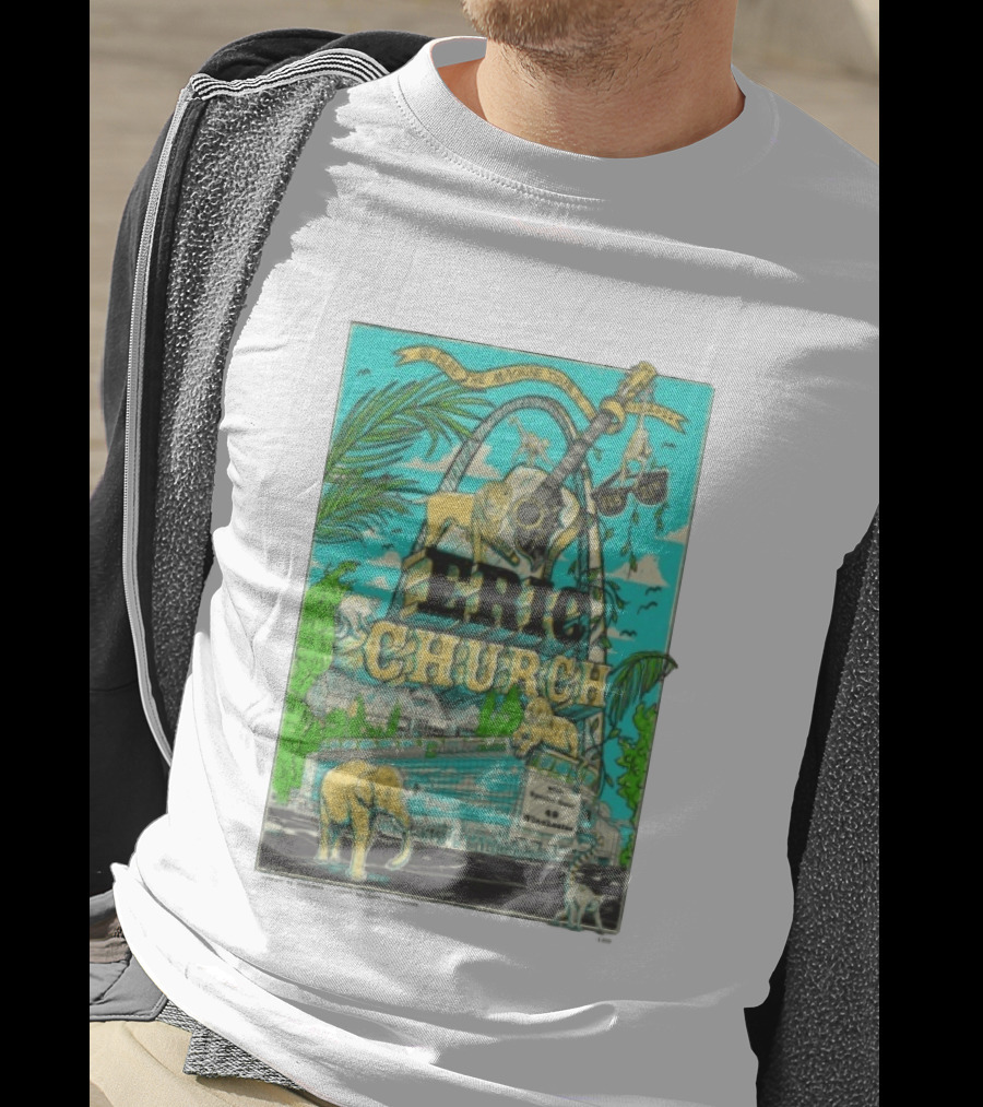Eric Church St. Louis Gather Again Tour Feb 21 2026 Enterprise Center T-Shirt