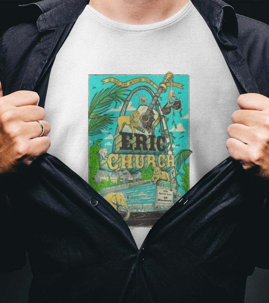Eric Church St. Louis Gather Again Tour Feb 21 2026 Enterprise Center T-Shirt