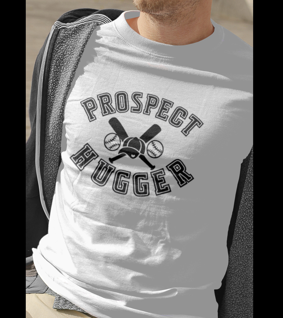 Prospect Hugger Crossed Baseball Bats And Balls T-Shirt