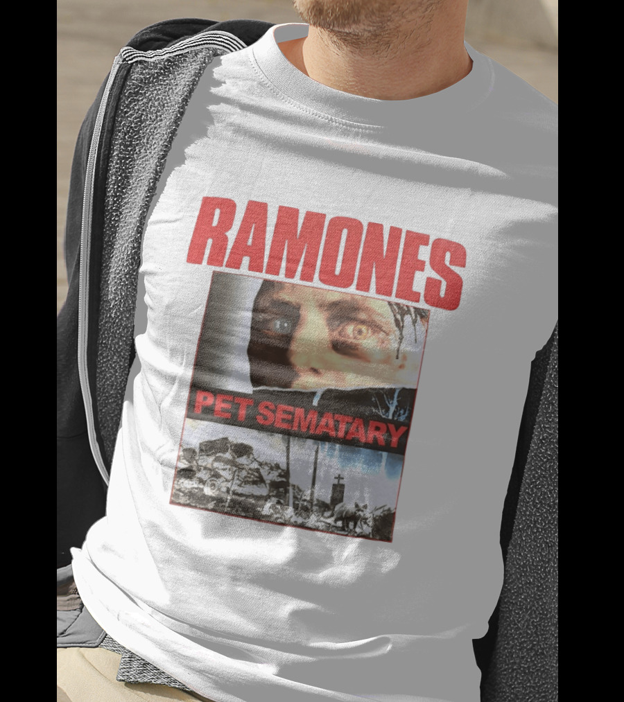 Ramones Pet Sematary Horror Movie T-Shirt