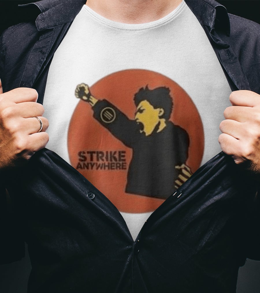 Strike Anywhere Band Live Ottobar Baltimore February 19 2026 T-Shirt