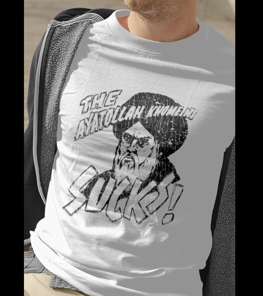 The Ayatollah Khomeini Sucks 1979 T-Shirt
