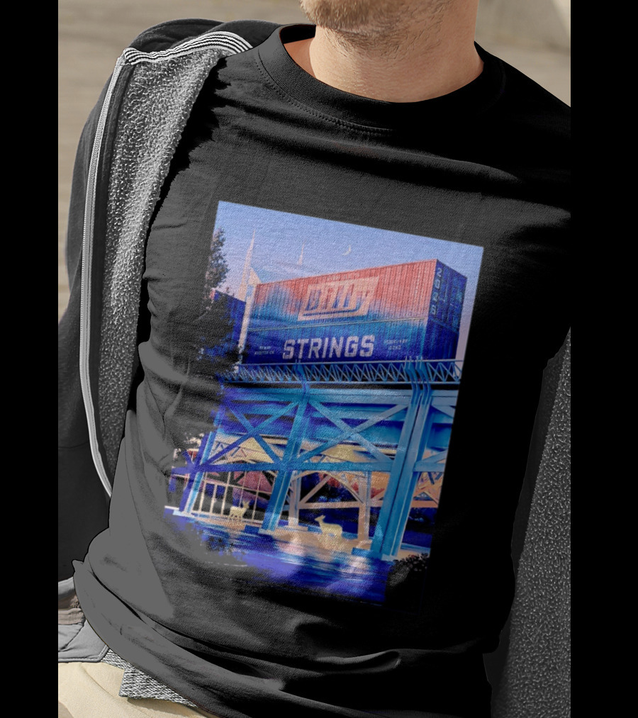 Billy Strings Nashville Tennessee February 20 To 22 2026 With Bridge And Deer T-Shirt