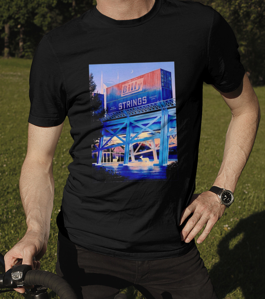 Billy Strings Nashville Tennessee February 20 To 22 2026 With Bridge And Deer T-Shirt