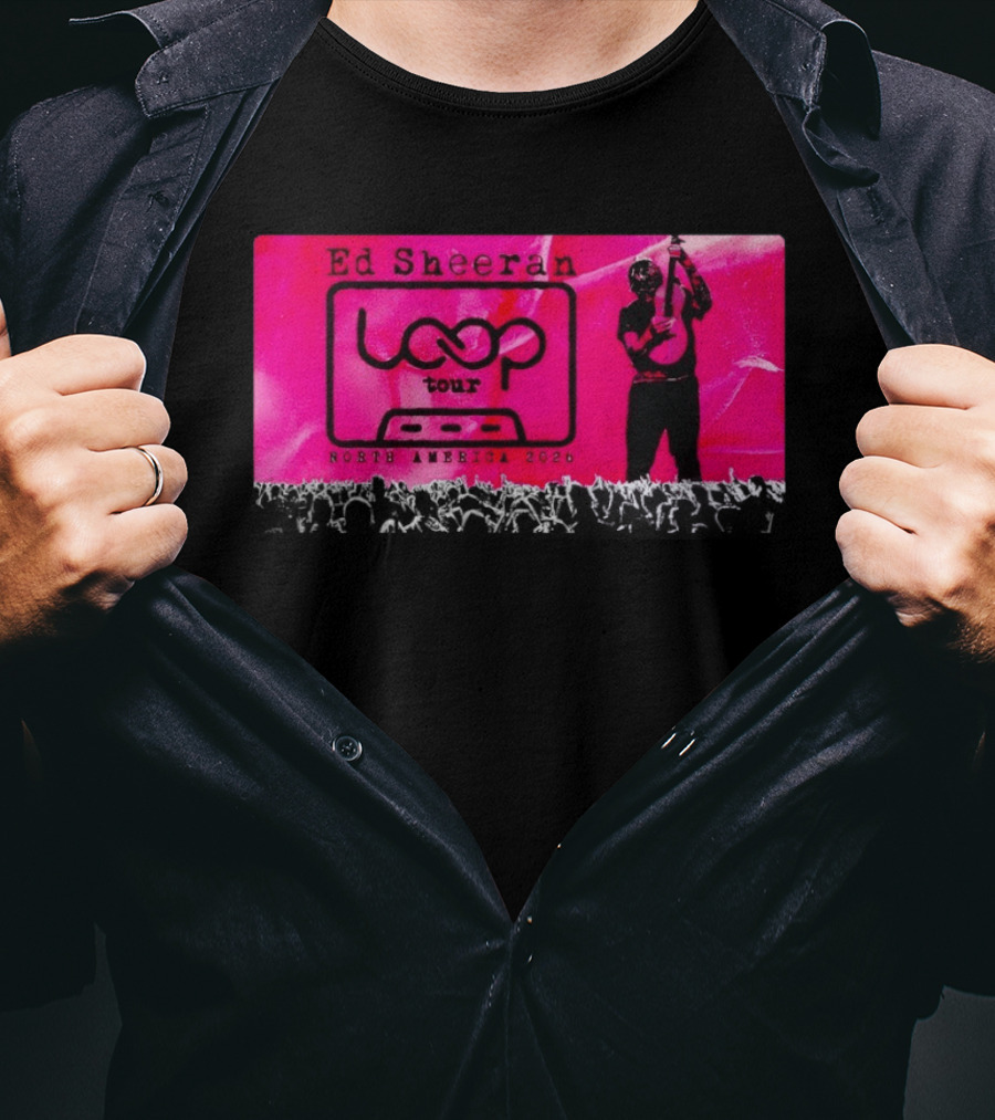 Ed Sheeran Loop Tour North America 2026 T-Shirt