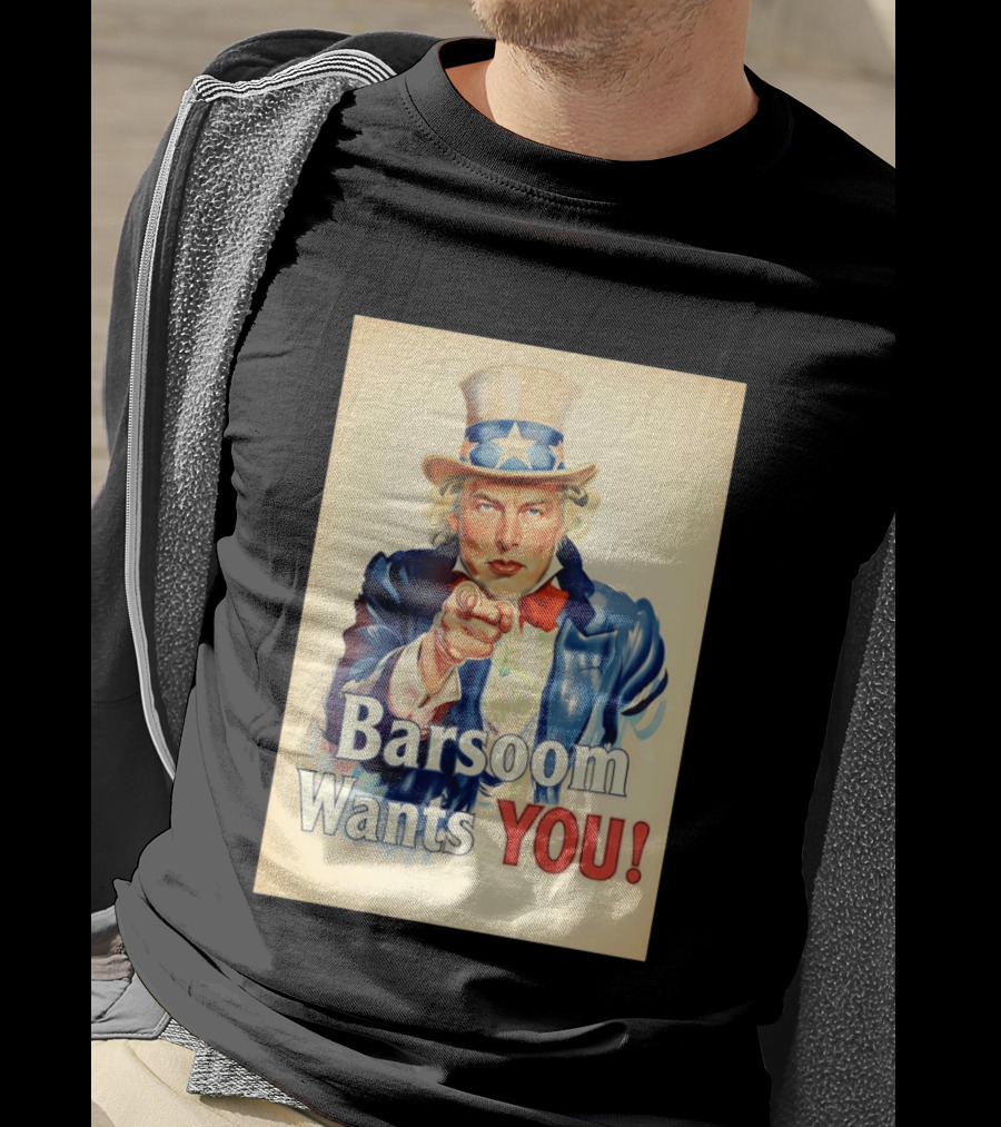 Elon Musk Uncle Sam Barsoom Wants You T-Shirt