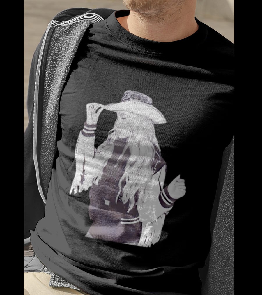 Megan Moroney Cloud 9 Tour 2026 Fringed Cowboy Hat And Jacket T-Shirt