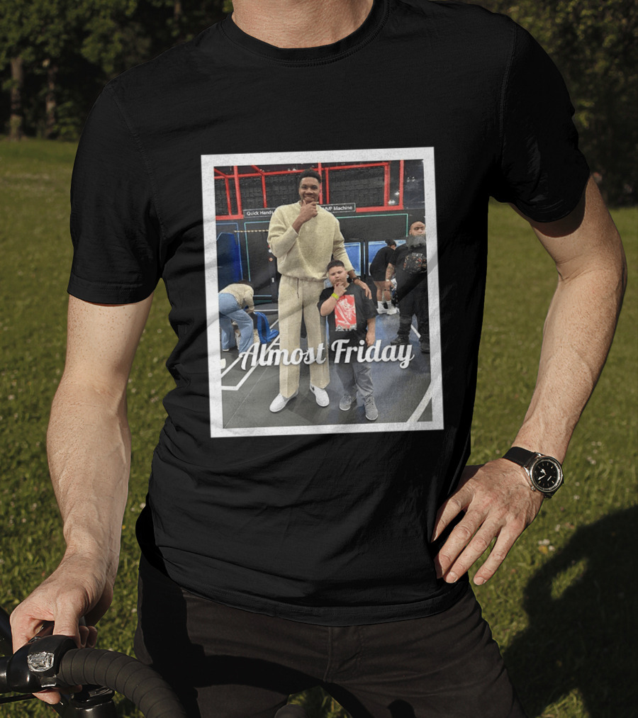 Rizzler Giannis Almost Friday MVP Machine T-Shirt
