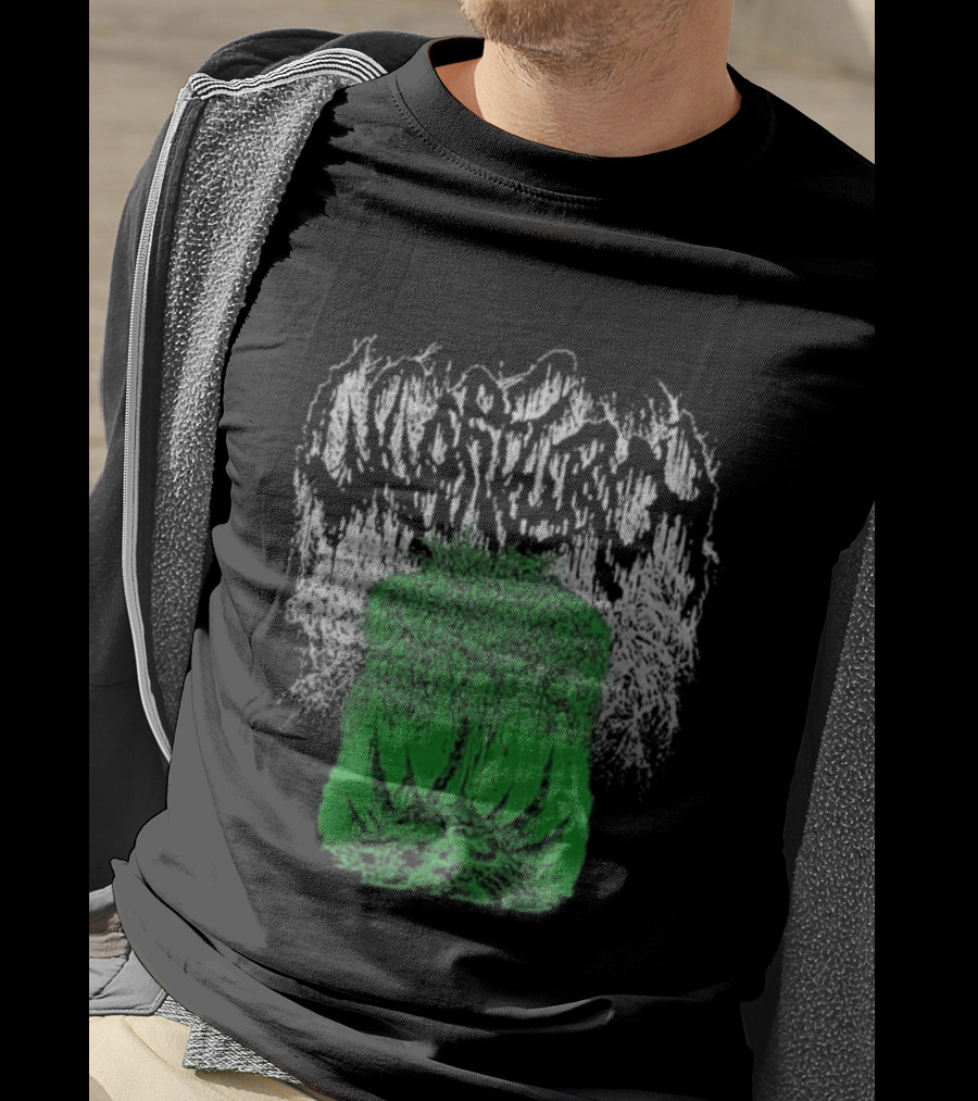 Ultrawharftimate Wharflurch Green Flame T-Shirt