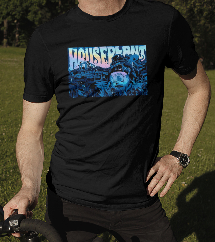 Houseplant Headliners Music Hall Louisville KY March 7 2026 Underwater Diver T-Shirt