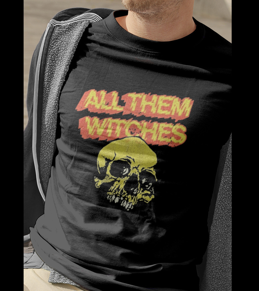All Them Witches Skull Punk Bold Graphic 2026 T-Shirt
