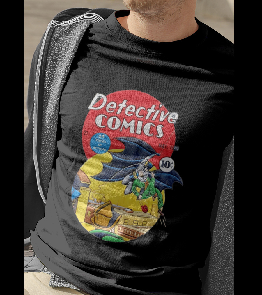 Detective Comics 27 May 1939 Batman 64 Pages Of Action T-Shirt