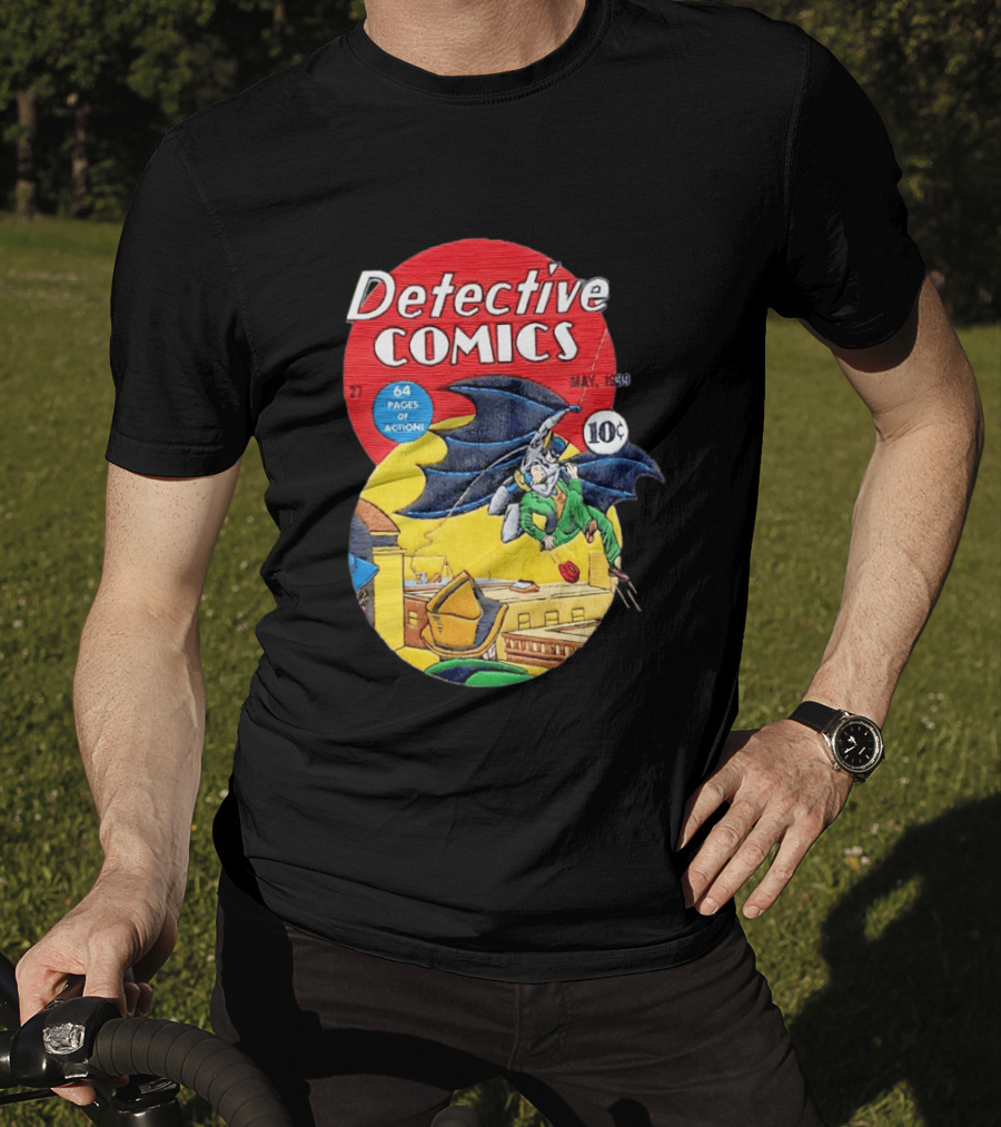 Detective Comics 27 May 1939 Batman 64 Pages Of Action T-Shirt