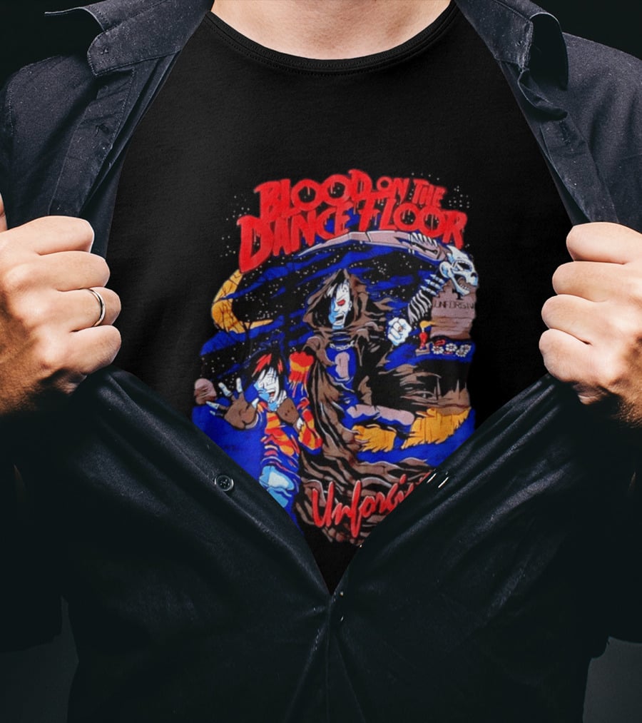 Blood On The Dance Floor Unforgiven Halloween Horror Comic T-Shirt