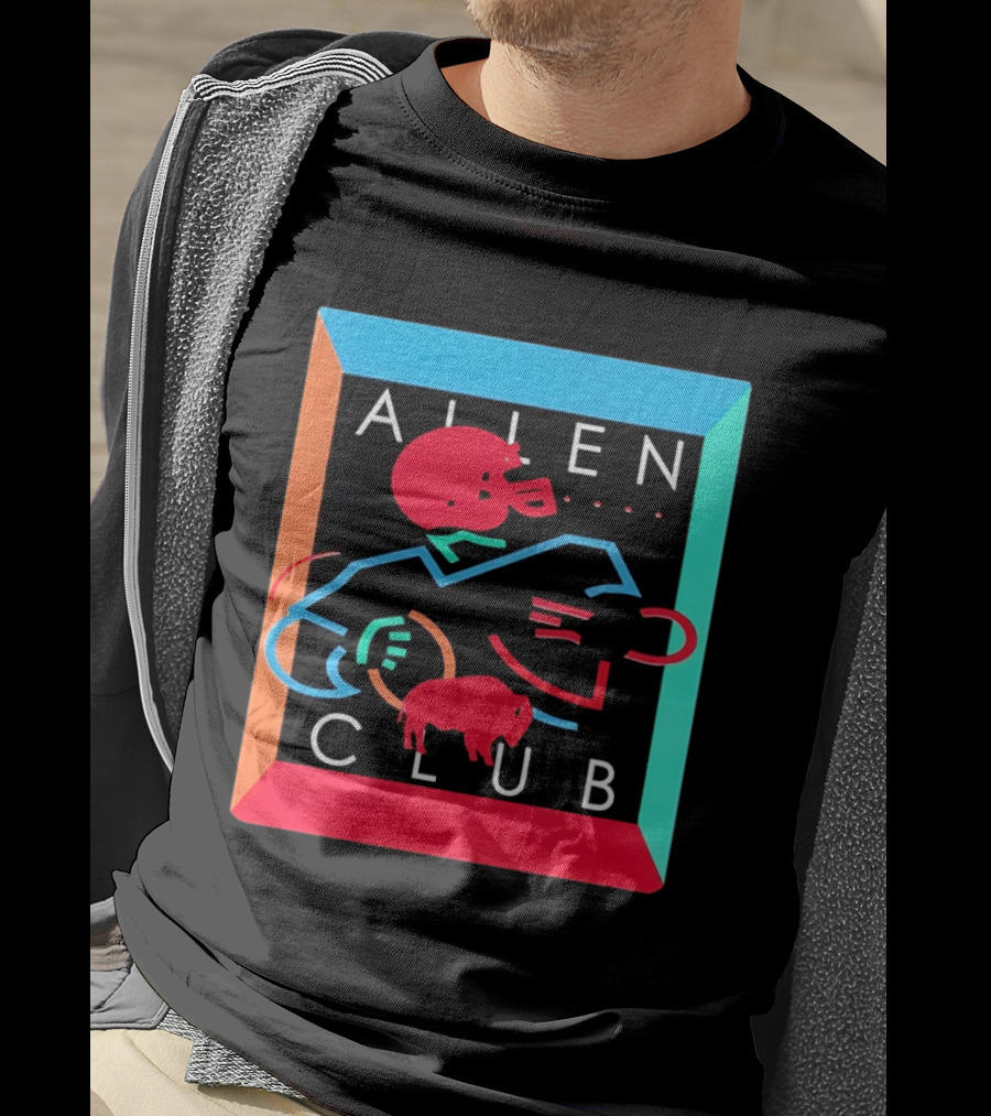 Allen Club Buffalo Bills Helmet Buffalo T-Shirt