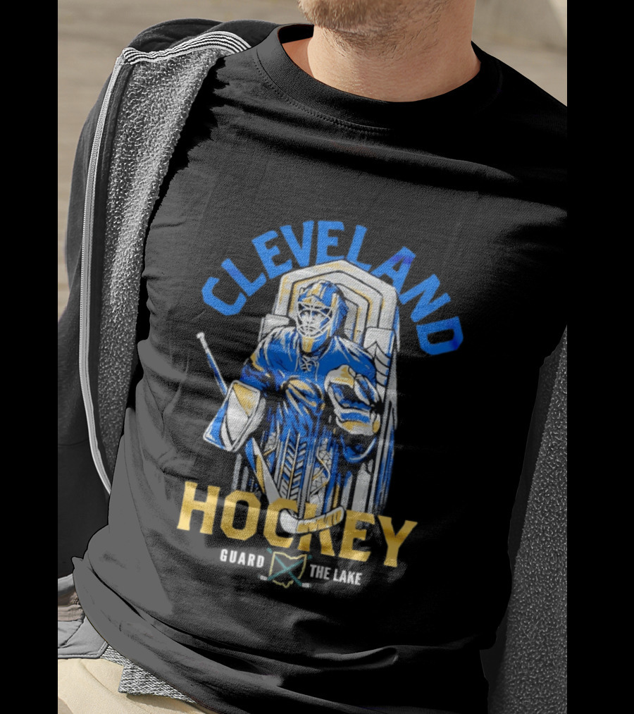 Cleveland Hockey Monsters Guard The Lake T-Shirt