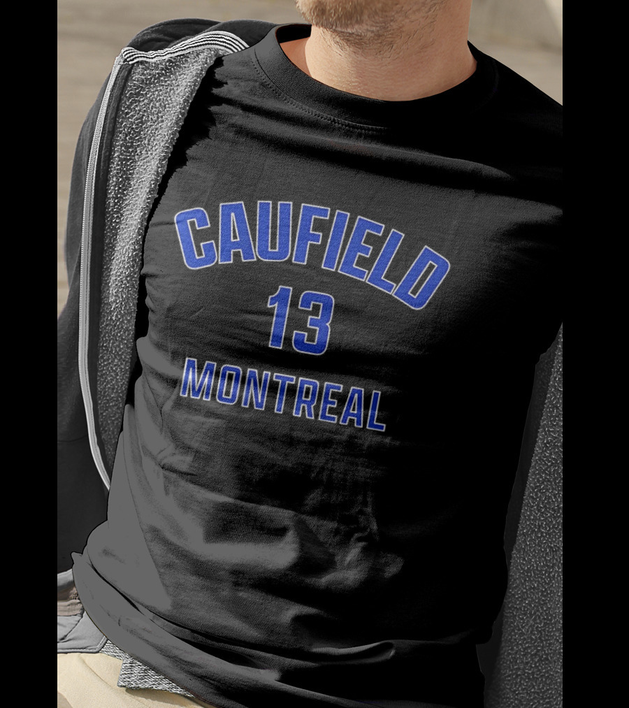 Caufield 13 Montreal Canadiens Hockey T-Shirt