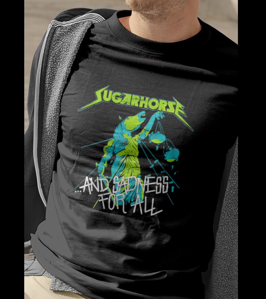 Sugarhorse And Sadness For All Statue T-Shirt