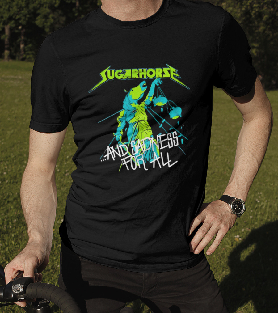 Sugarhorse And Sadness For All Statue T-Shirt