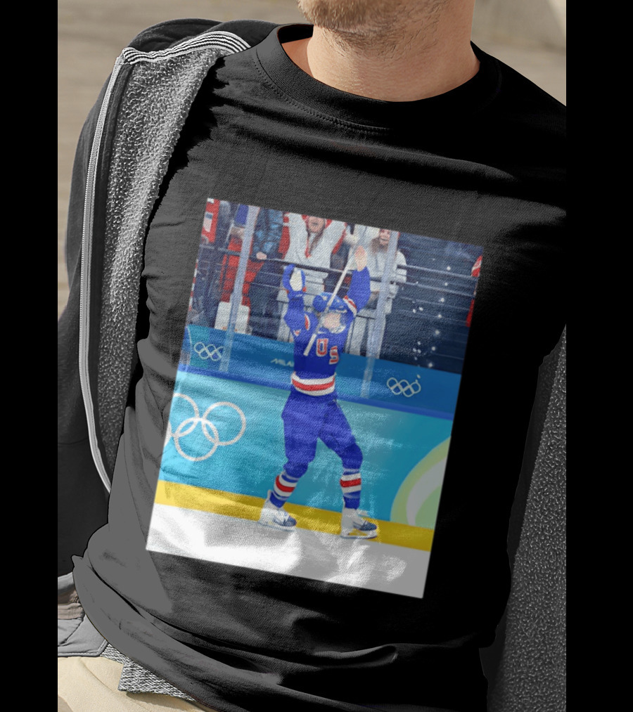 Megan Keller USA Women's Ice Hockey 2026 Olympics Celebration T-Shirt