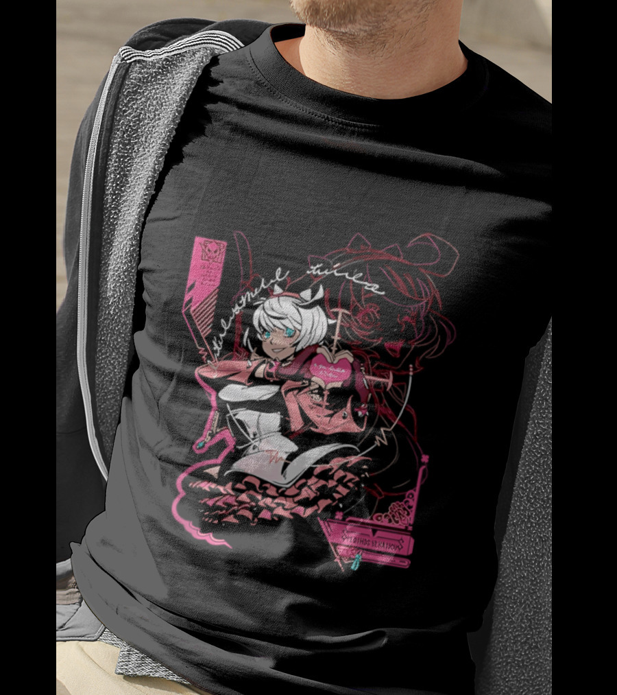 Elphelt Valentine Guilty Strive Eighty Sixed Valentines Day Gaming Character Floral T-Shirt