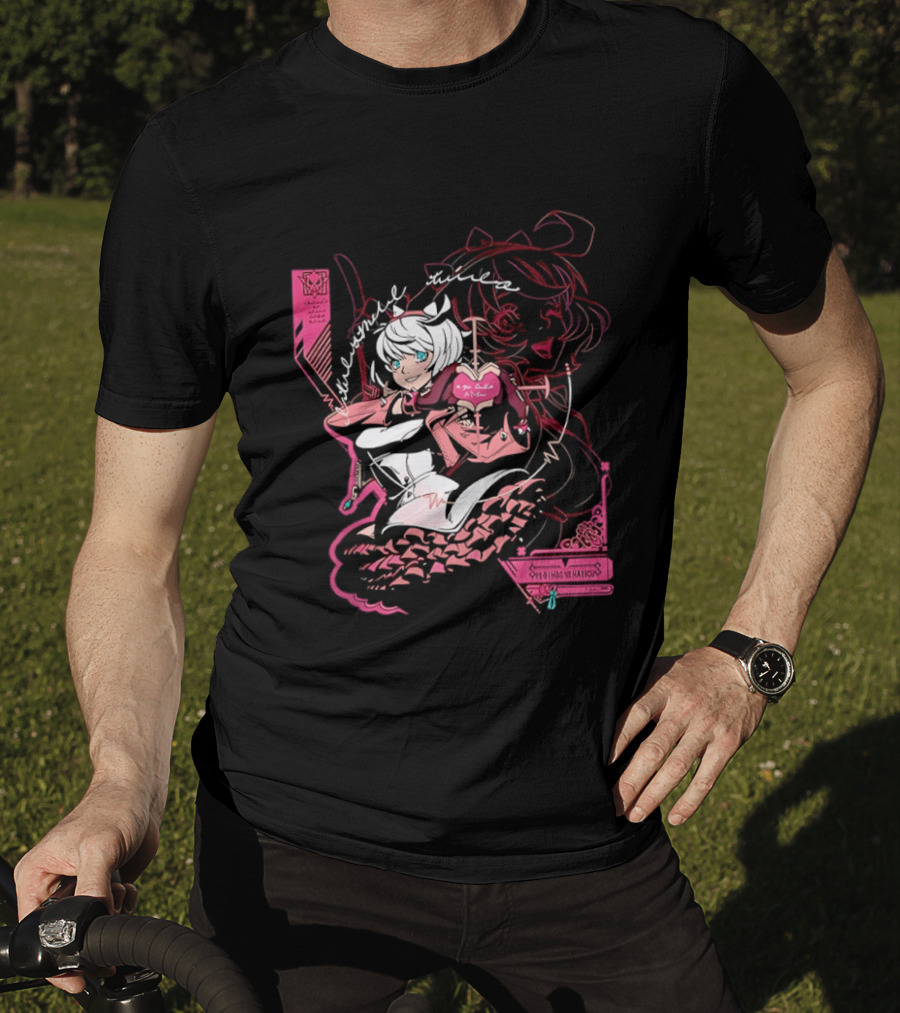 Elphelt Valentine Guilty Strive Eighty Sixed Valentines Day Gaming Character Floral T-Shirt