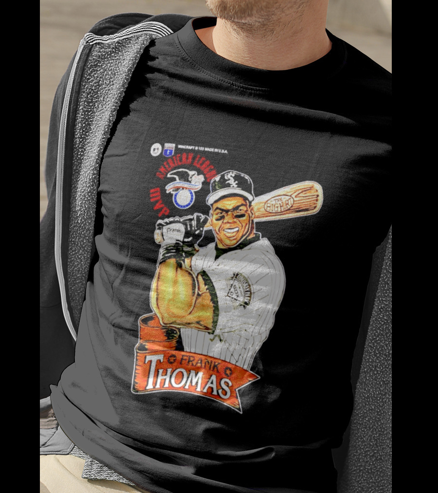Frank Thomas Chicago White Sox MVP The Big Hurt Baseball Legend T-Shirt