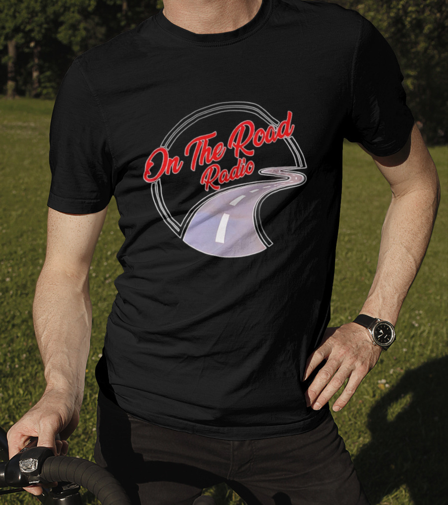 On The Road Radio Winding Highway Adventure T-Shirt